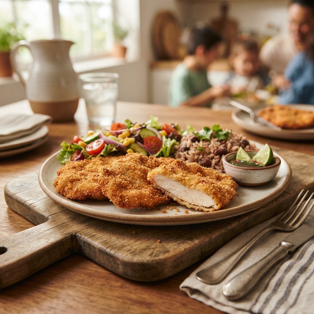 Milanesas de Pollo Estilo Casero