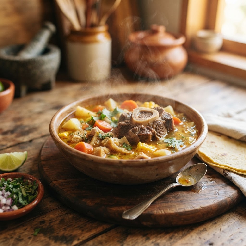 Sopa de Mondongo con Hueso