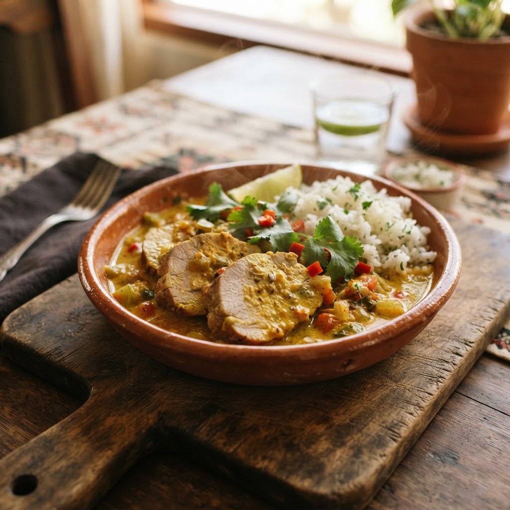 Lomo de Cerdo al Curry