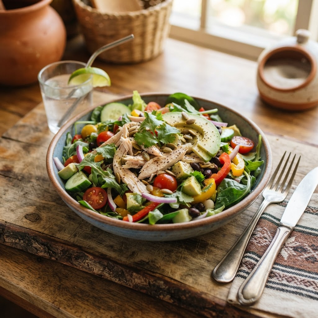 Ensalada Ligera de Pavo