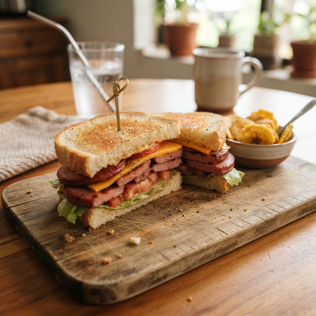 Sandwich de Salchichón