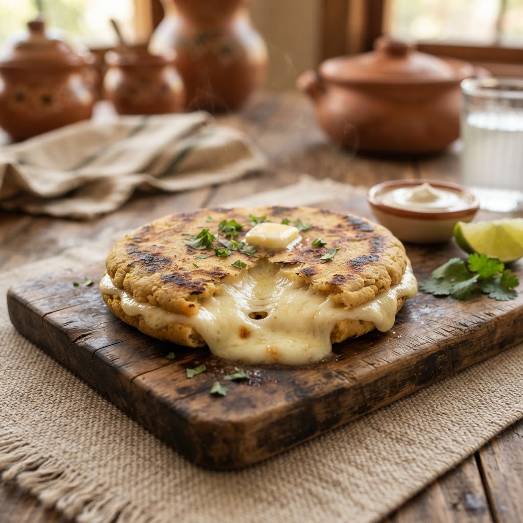 Tortilla de Queso al Estilo Guanacaste