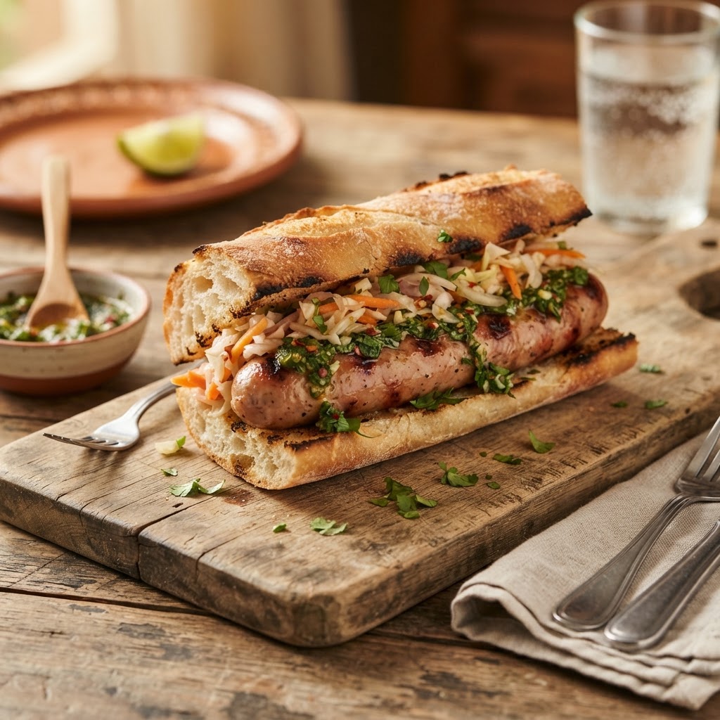 Choripán de Pollo