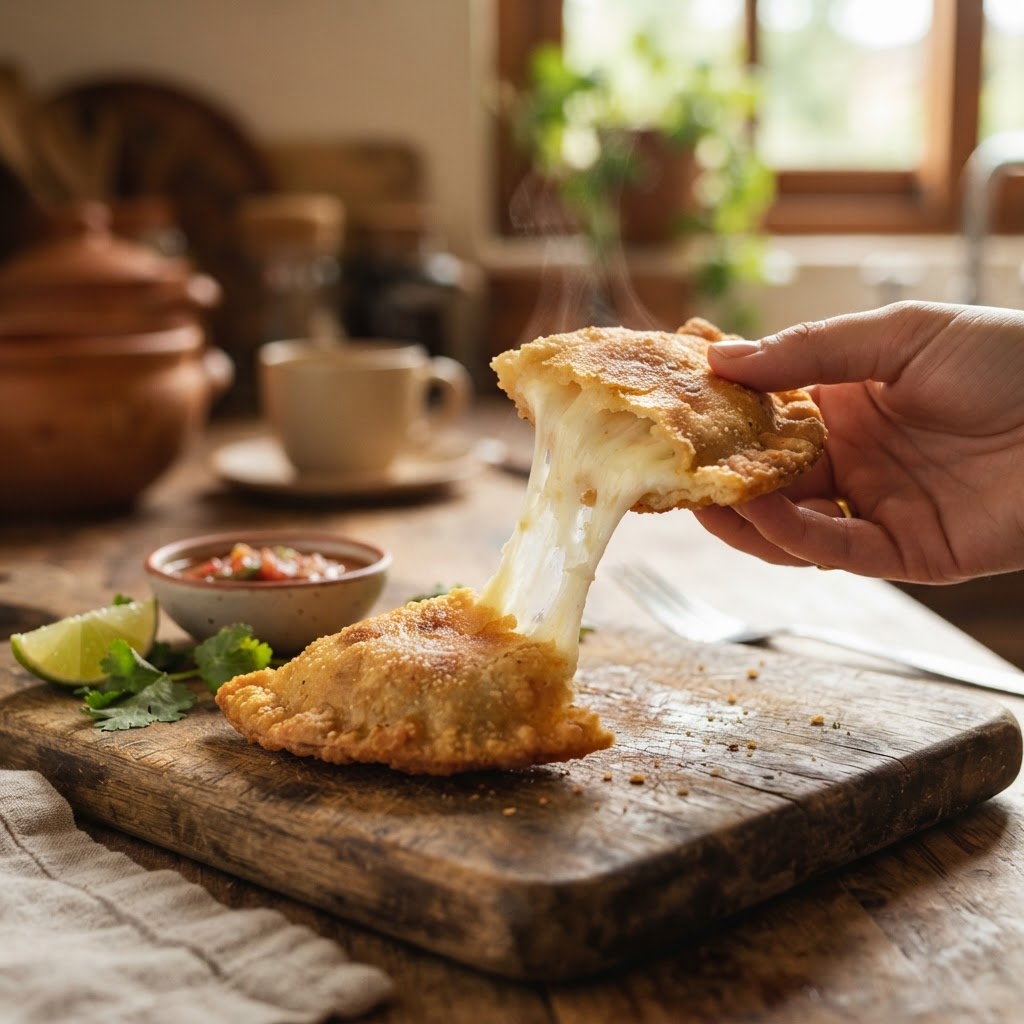 Empanadas de Queso Estilo Casero