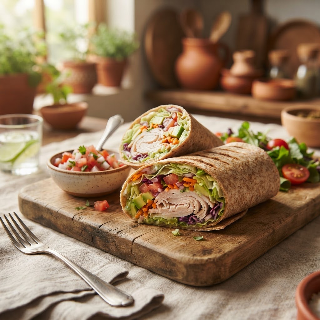 Wrap de Pavo Salqui