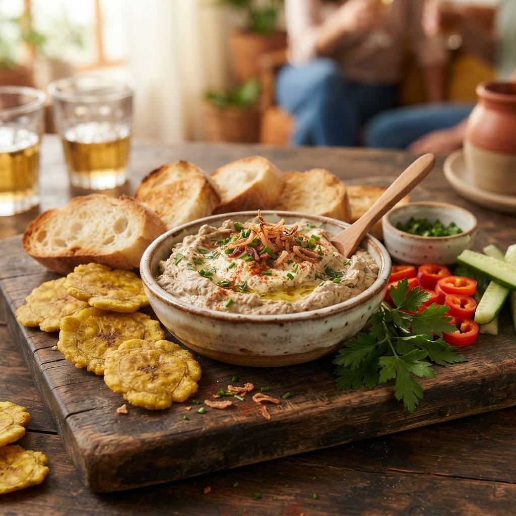 Dip de patecito para fiestas