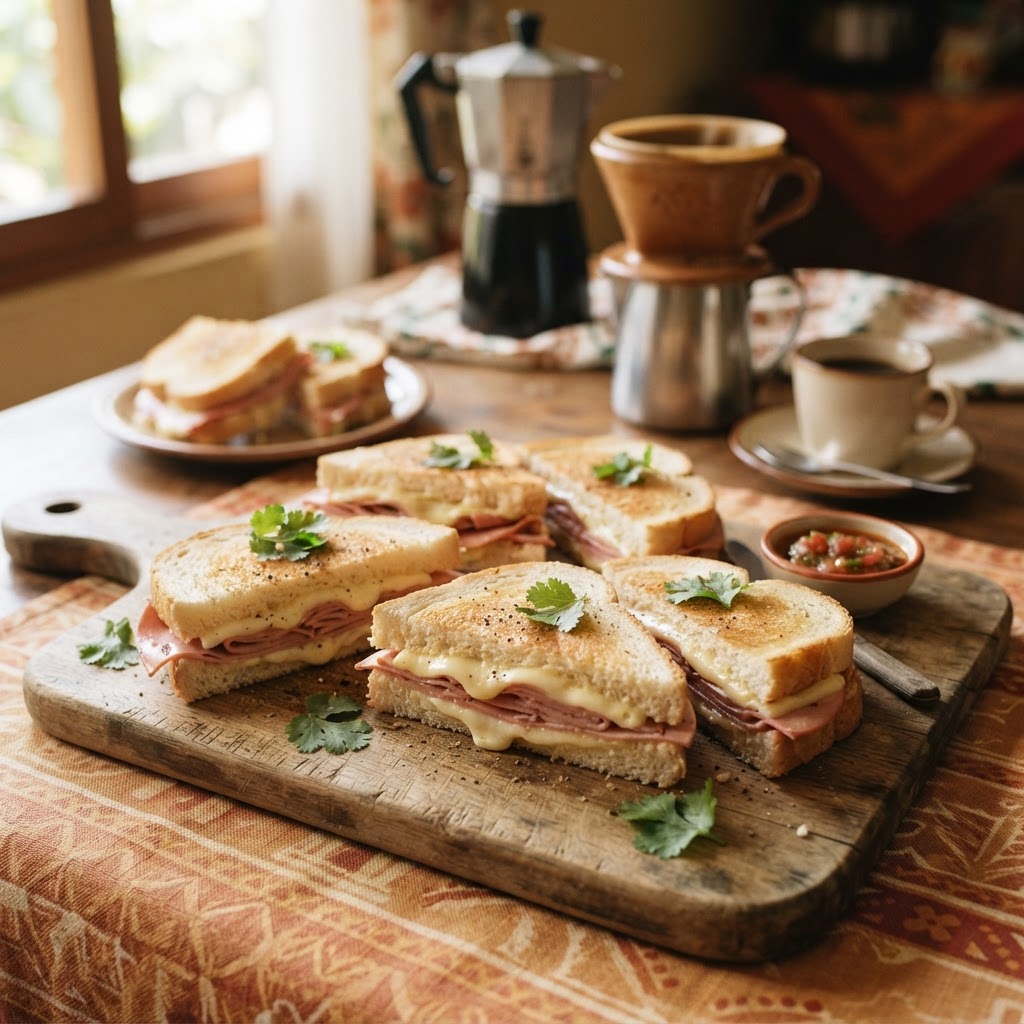 Bocadillos de Mortadela y Queso