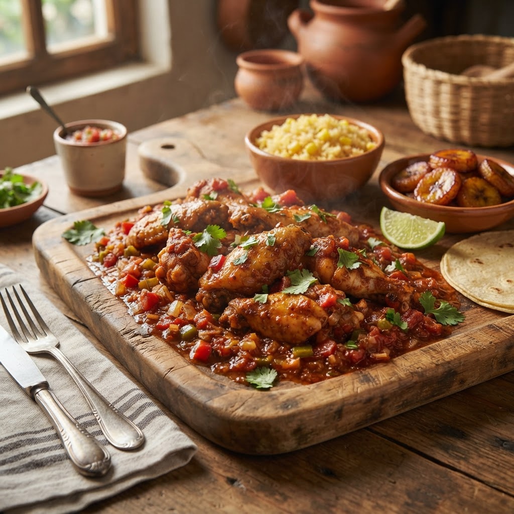 Alitas en Salsa Criolla