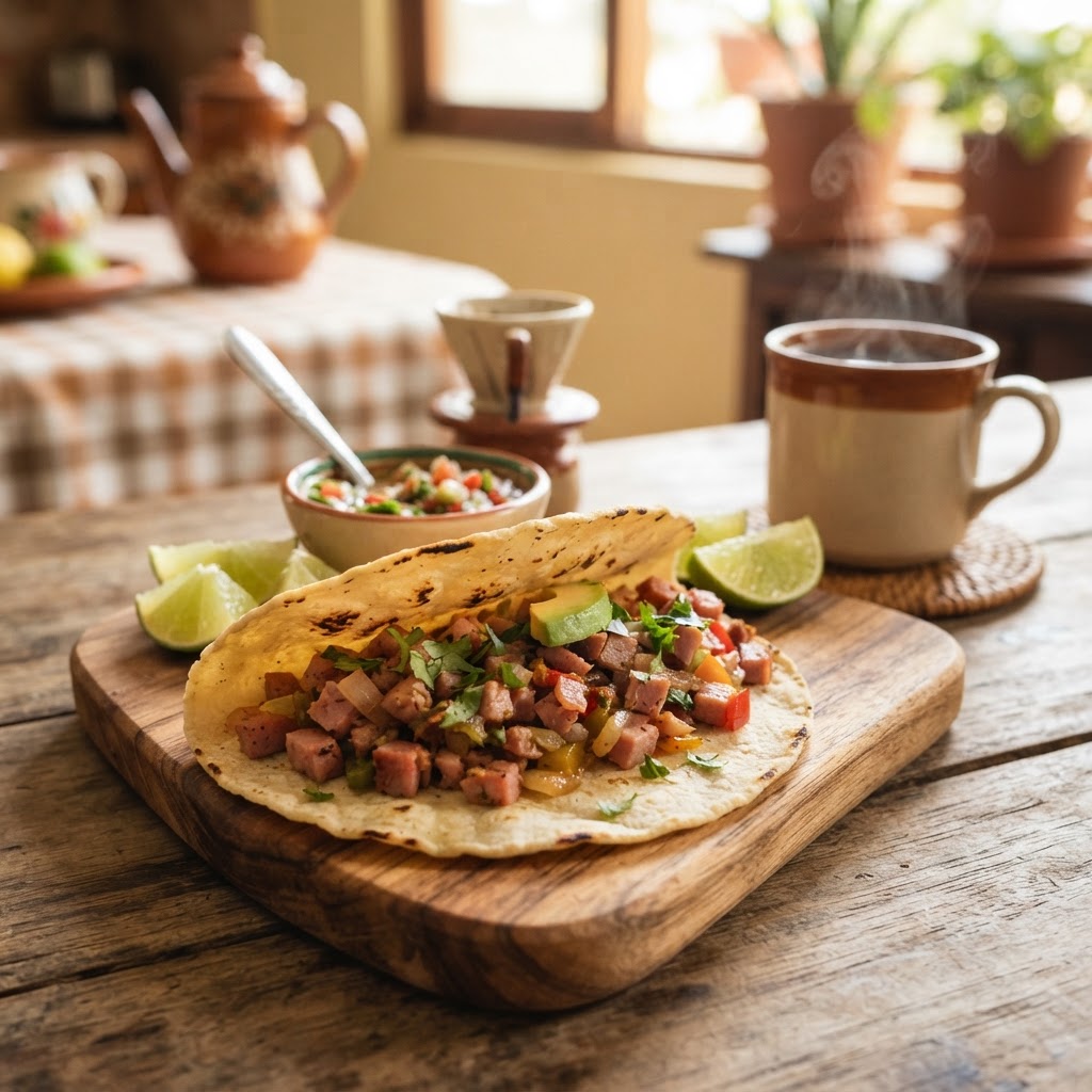 Gallito de Jamón al Estilo Tico