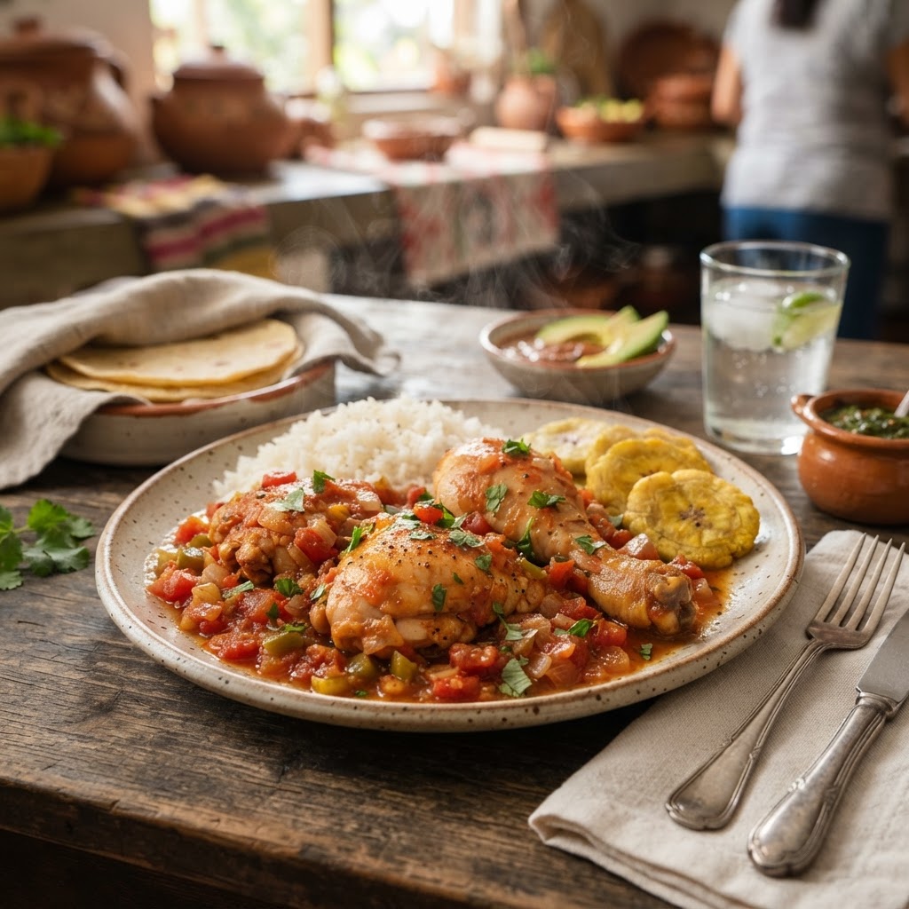 Pollo en Salsa de Tomate Natural