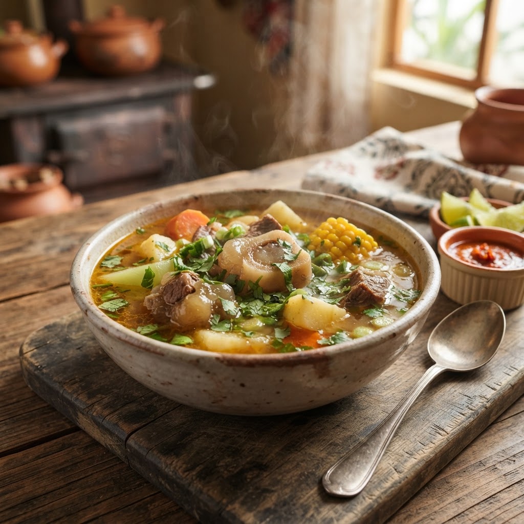 Caldo Sustancioso de Patas