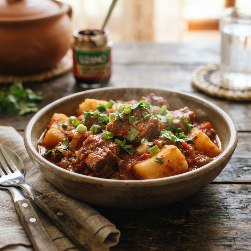 Guiso de Cerdo con Yuca