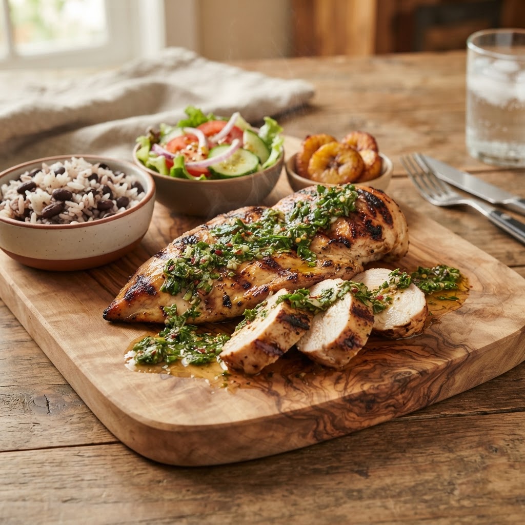 Pechuga a la Plancha con Chimichurri