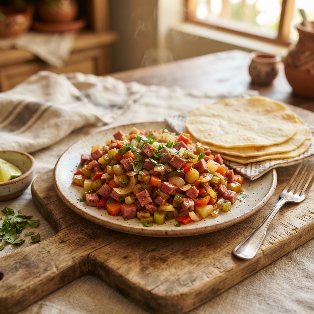 Picadillo de Mortadela Express
