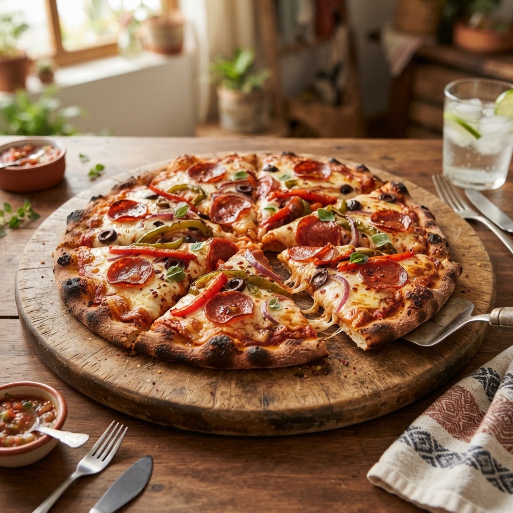 Pizza a la Tica