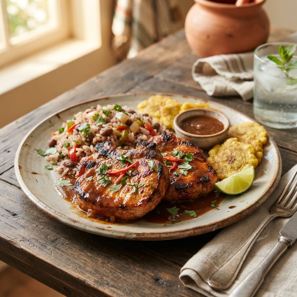 Chuletas en Salsa de Tamarindo