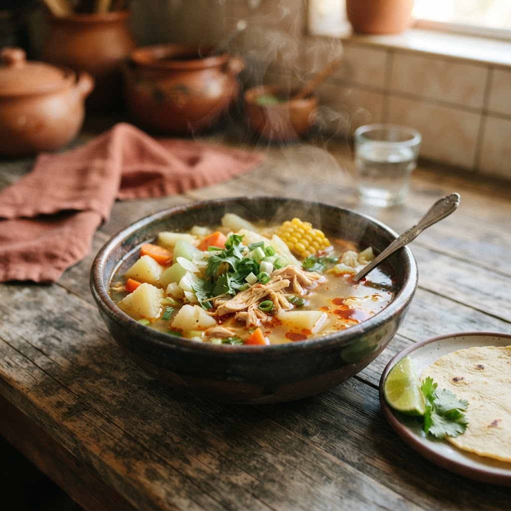 Sopa de Pollo Levanta Muertos
