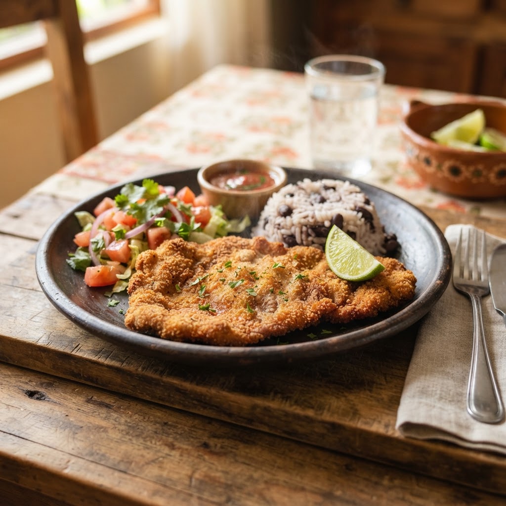 Bistec Empanizado Tradicional