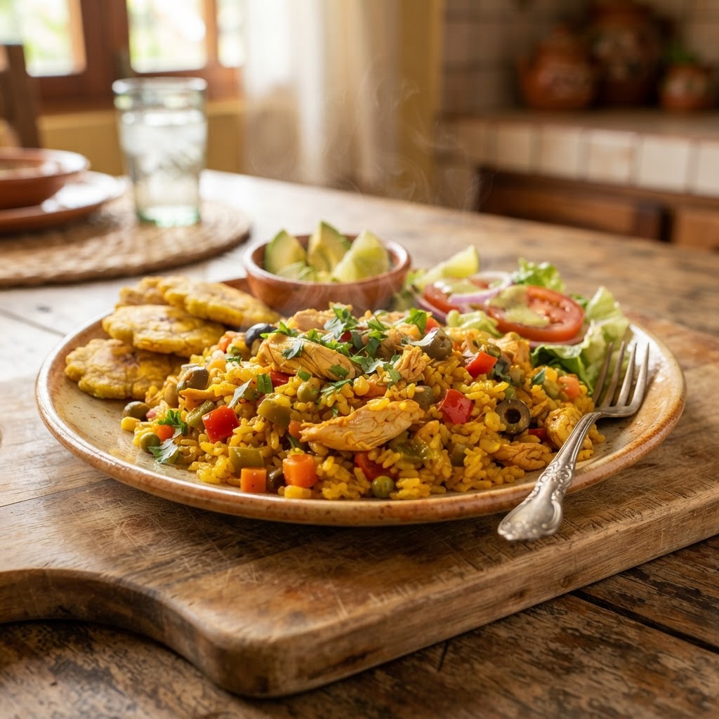 Arroz con Pollo a la Criolla