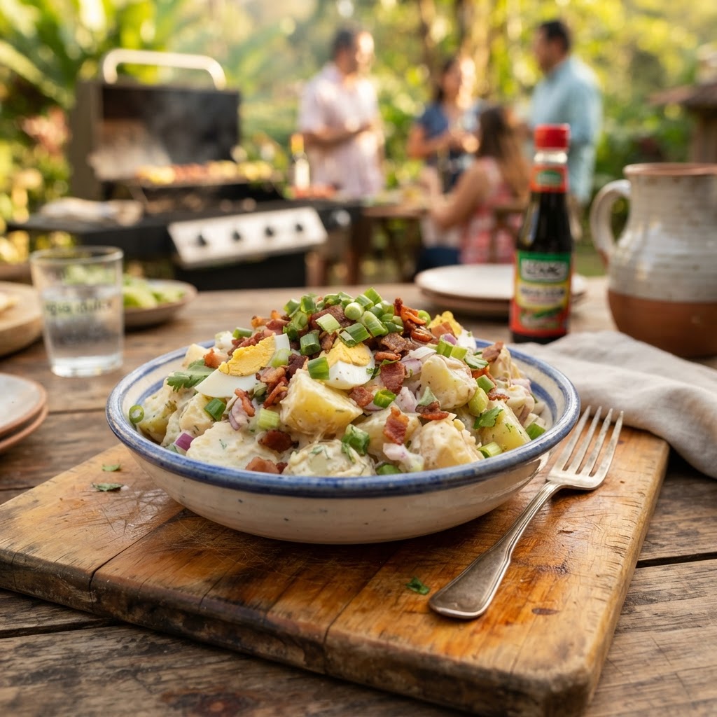 Ensalada de Papas con Tocineta