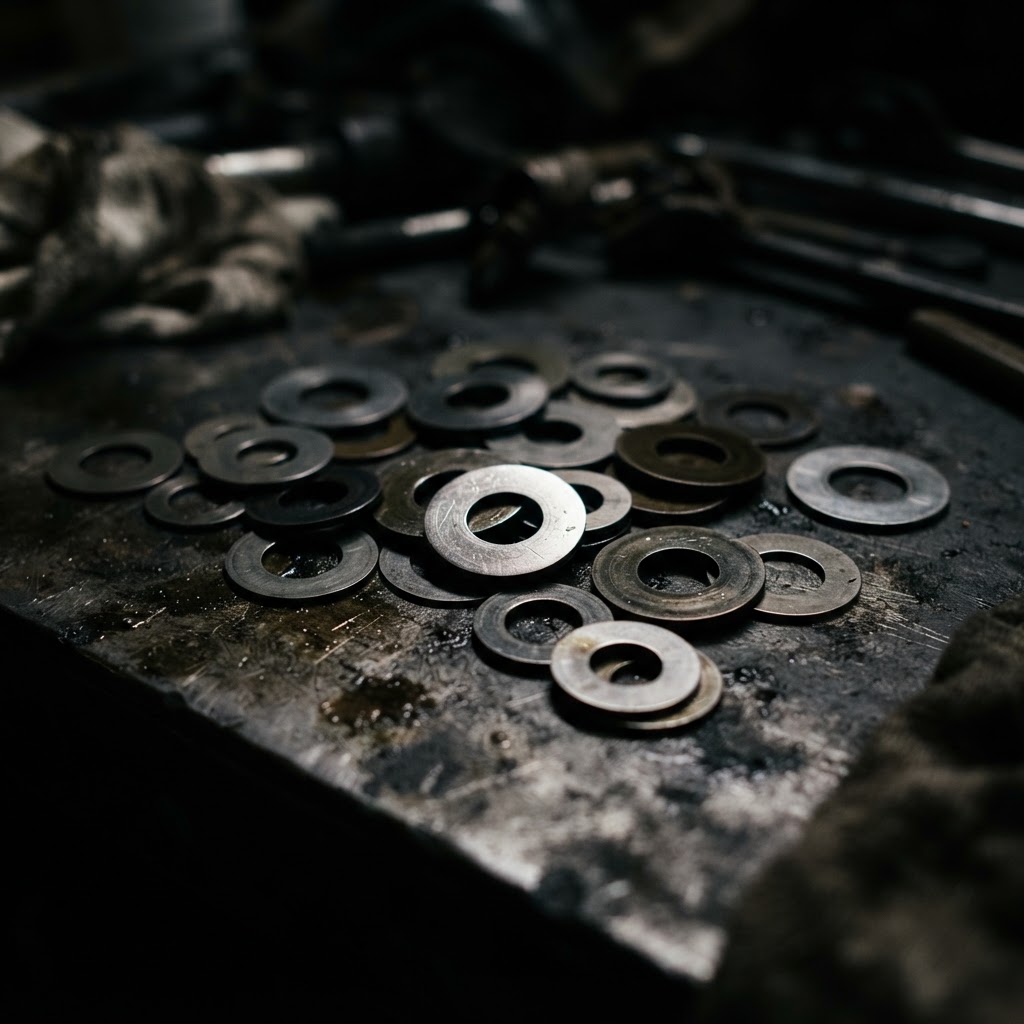 Engine Valve Lash Adjustment Shims