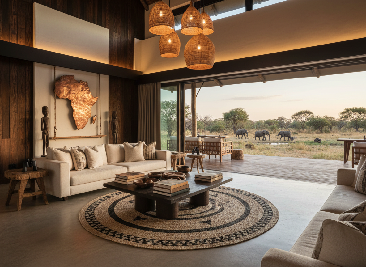 Luxury safari lodge