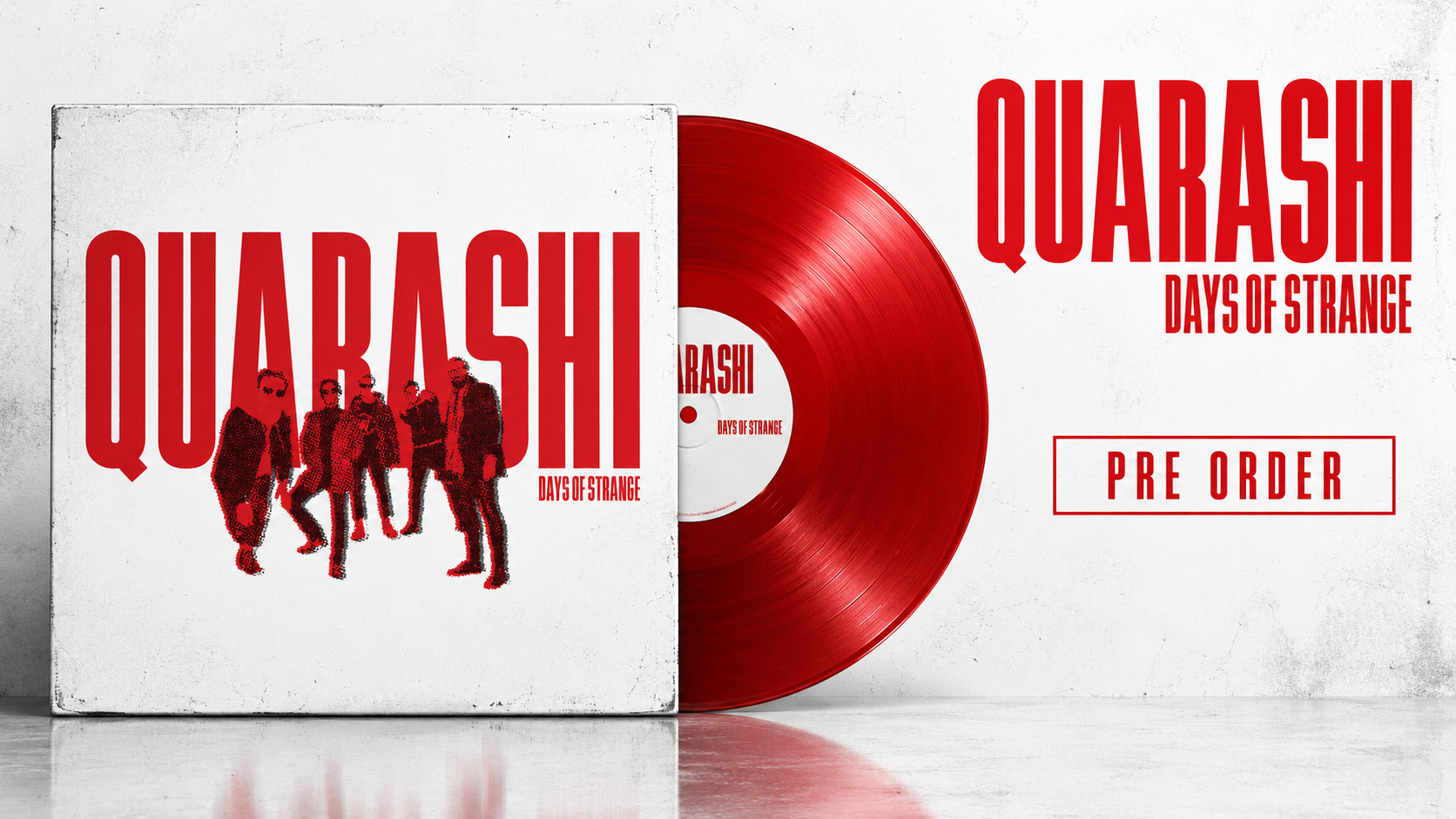 Quarashi — Days of Strange 12-inch vinyl