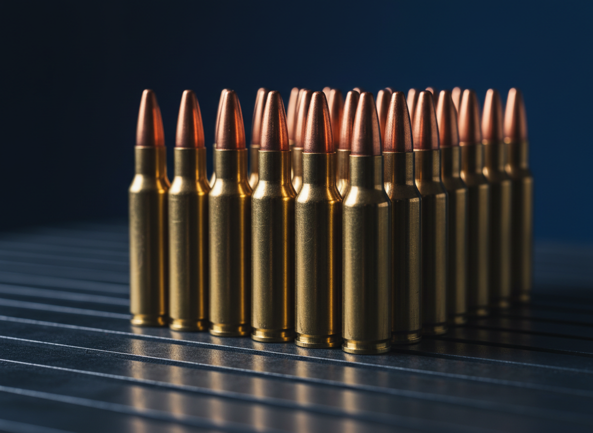 Hand-loaded precision ammunition rounds