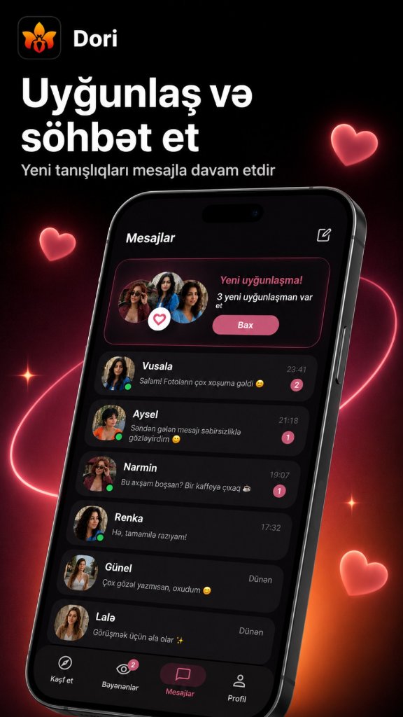 Dori tətbiqi ekran görüntüsü 2
