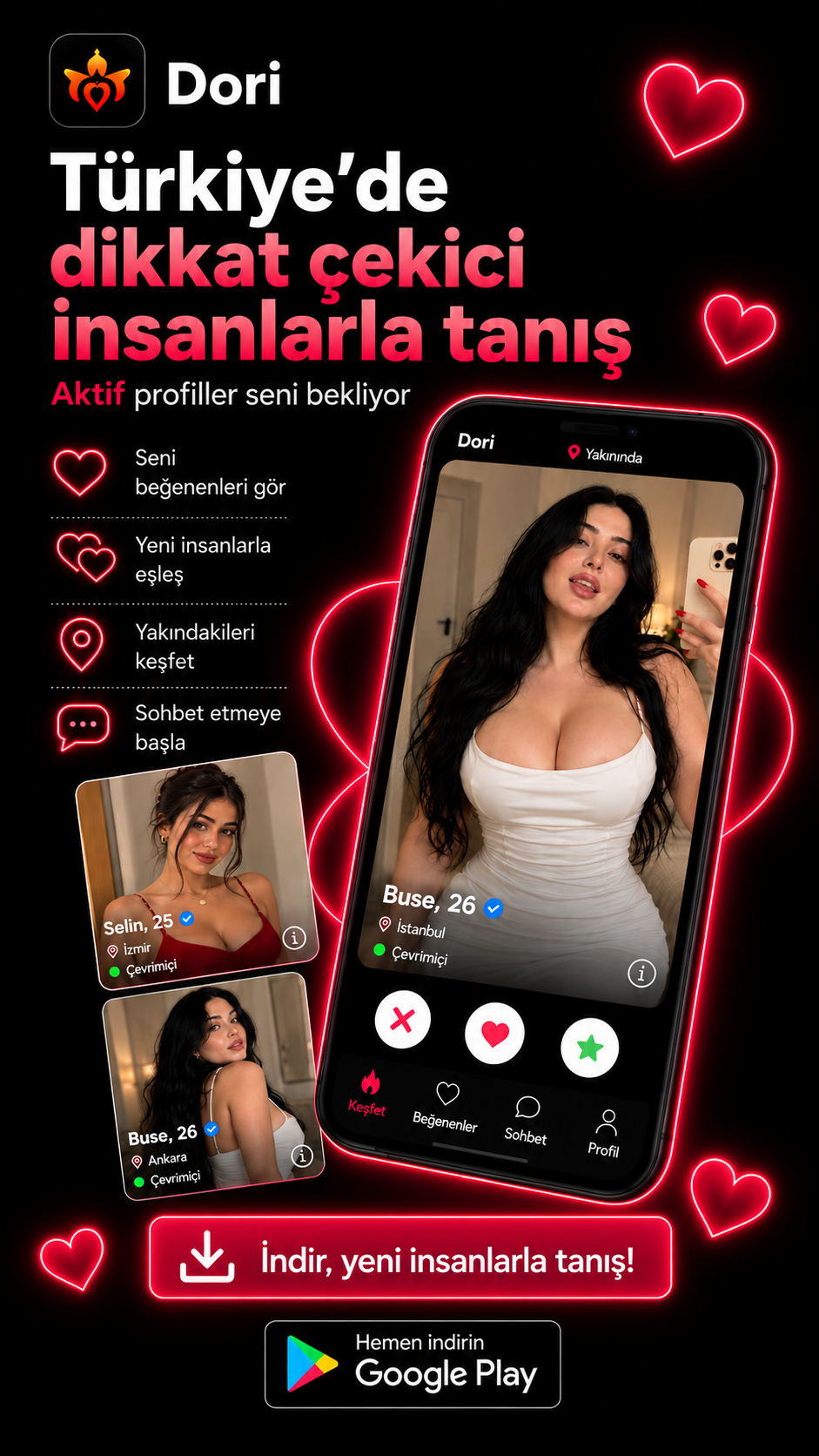 Dori uygulaması ekran görüntüsü 2