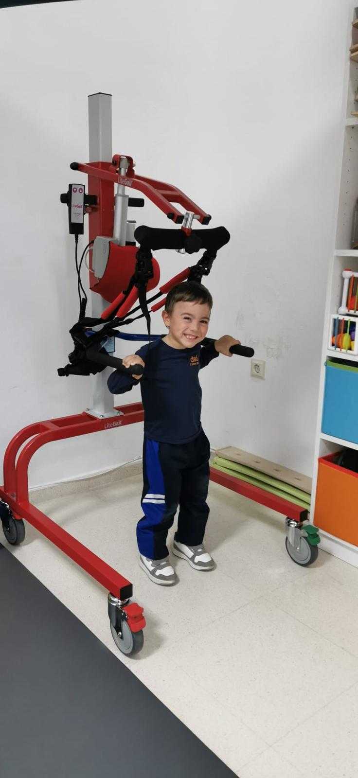 Child with cerebral palsy
