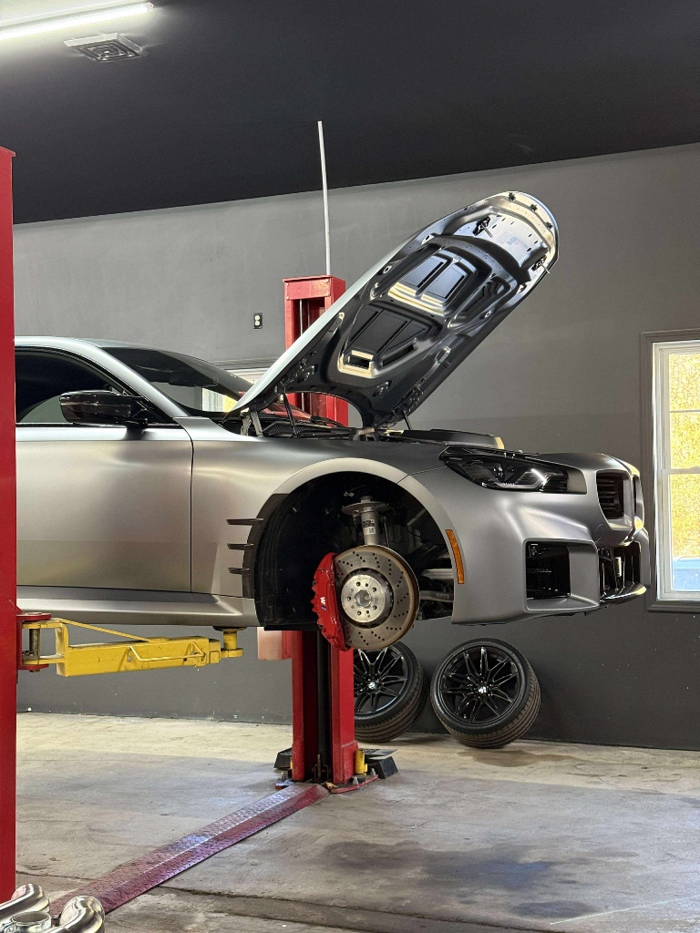 BMW — Big Brake Install