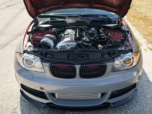 BMW 135i — Turbo Engine Bay