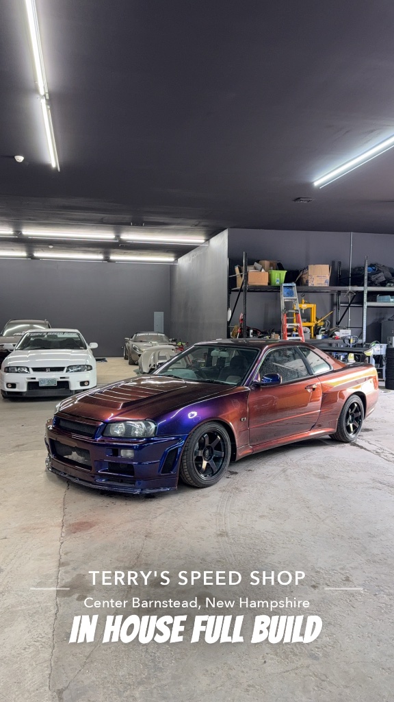 Nissan GT-R R34 — Full Build