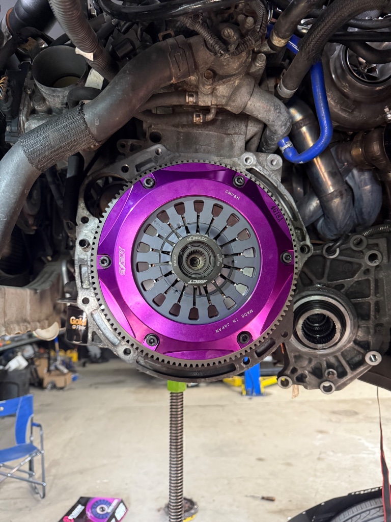 Exedy Twin Disc Clutch Install