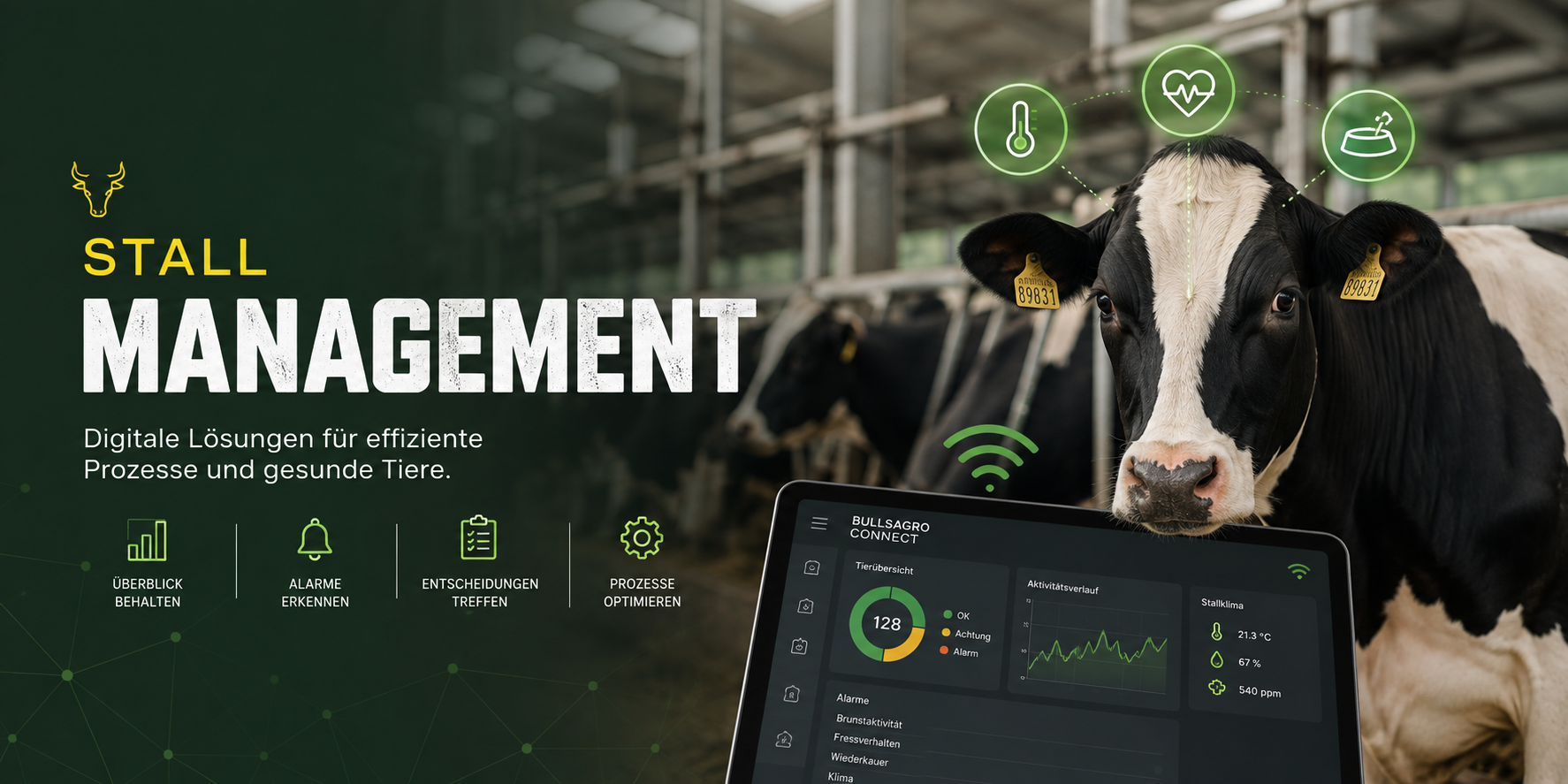 Stallmanagement Nutztiere