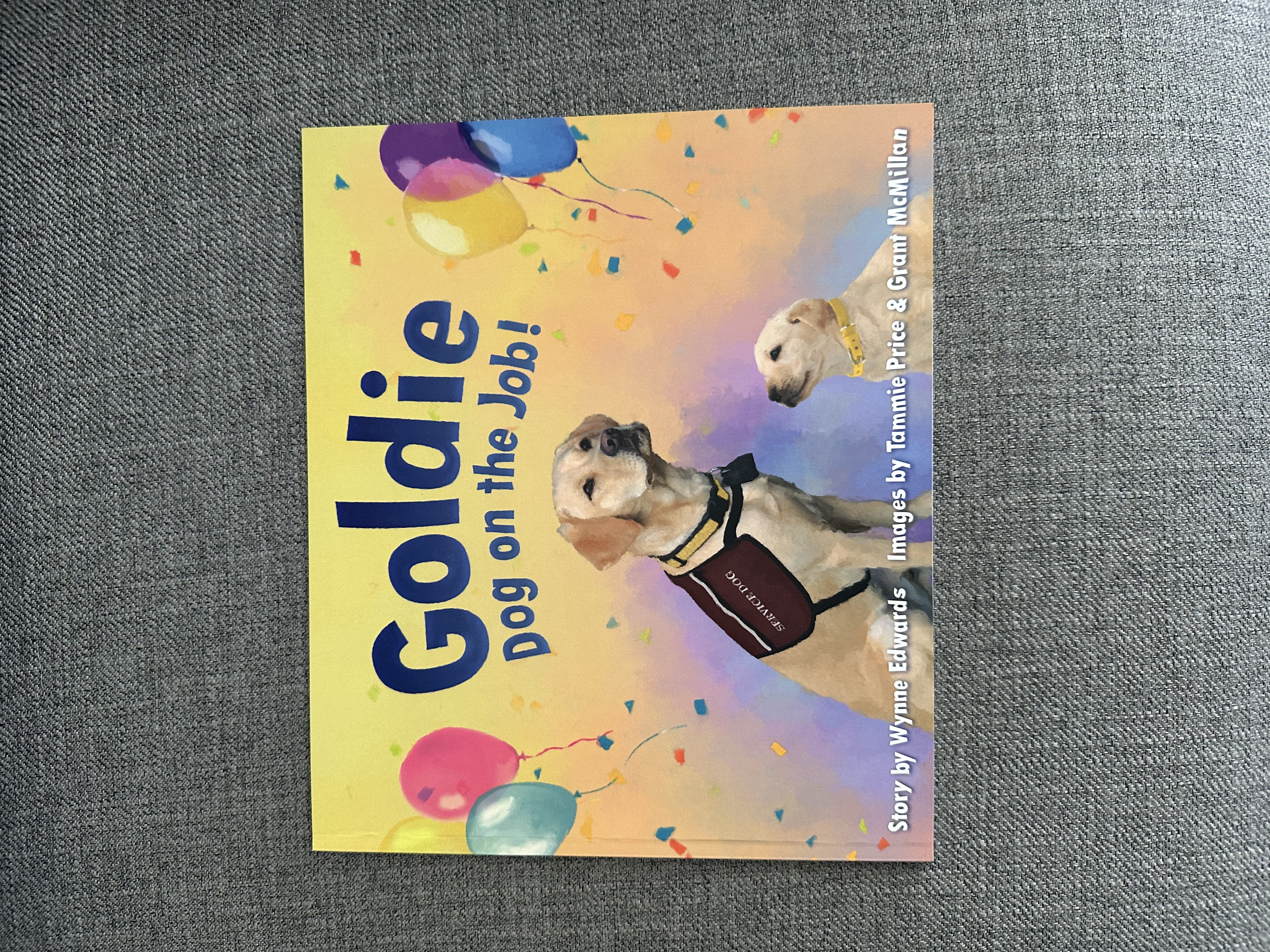 Goldie: Dog on the Job!