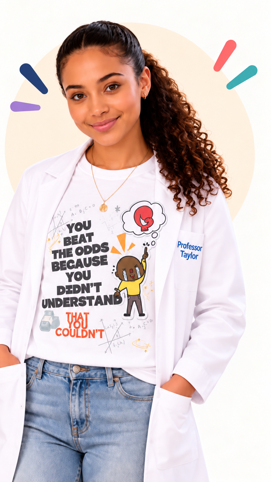 Professor Taylor — the on-screen guide of Taylor Method Life Lab