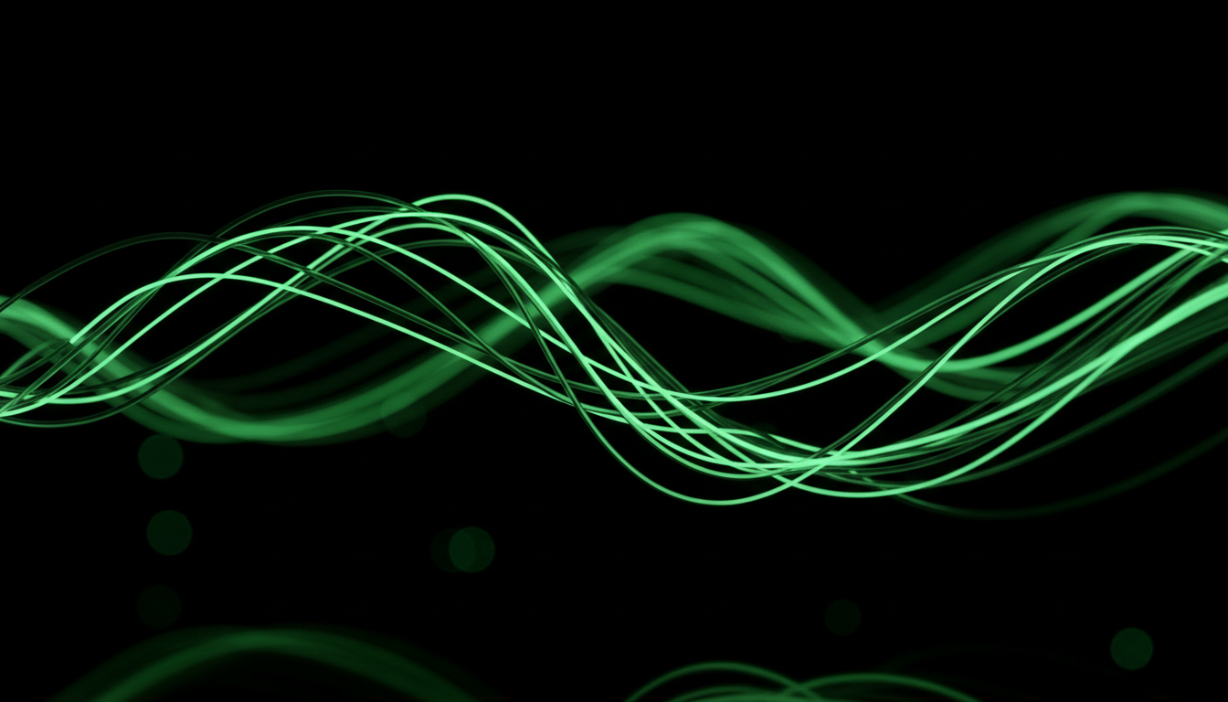 Fiber optic light trails
