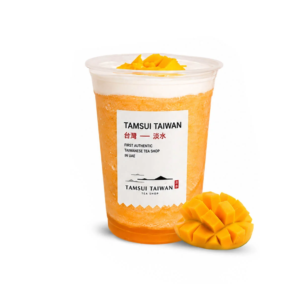 Cream Cheese Mango Osmanthus Smoothie — Tamsui Taiwan Tea Shop