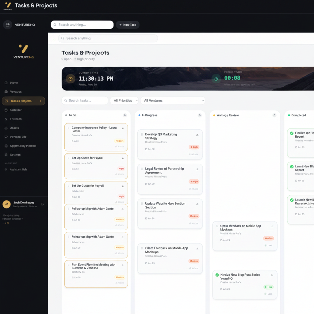 Tasks & Projects