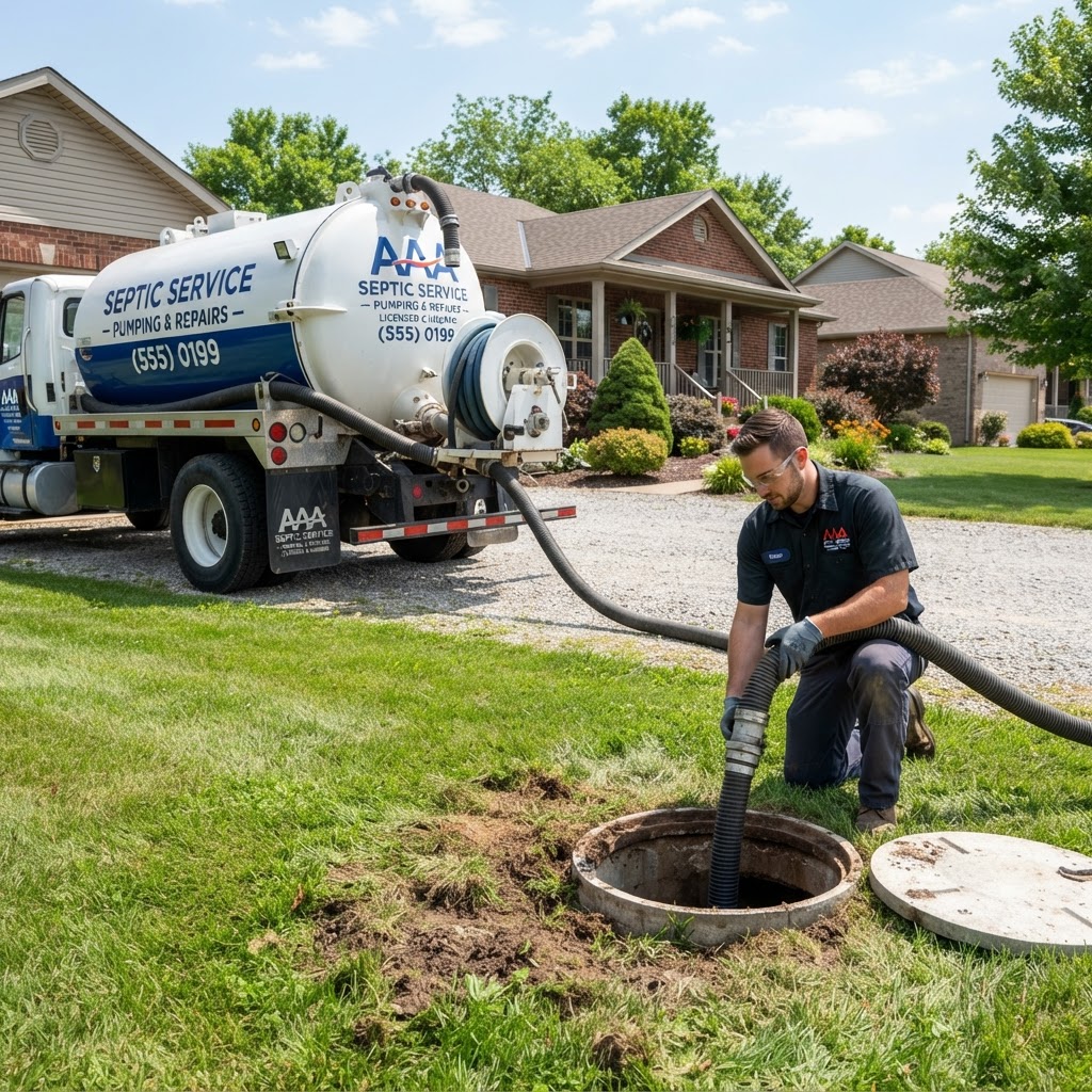 Septic service technician