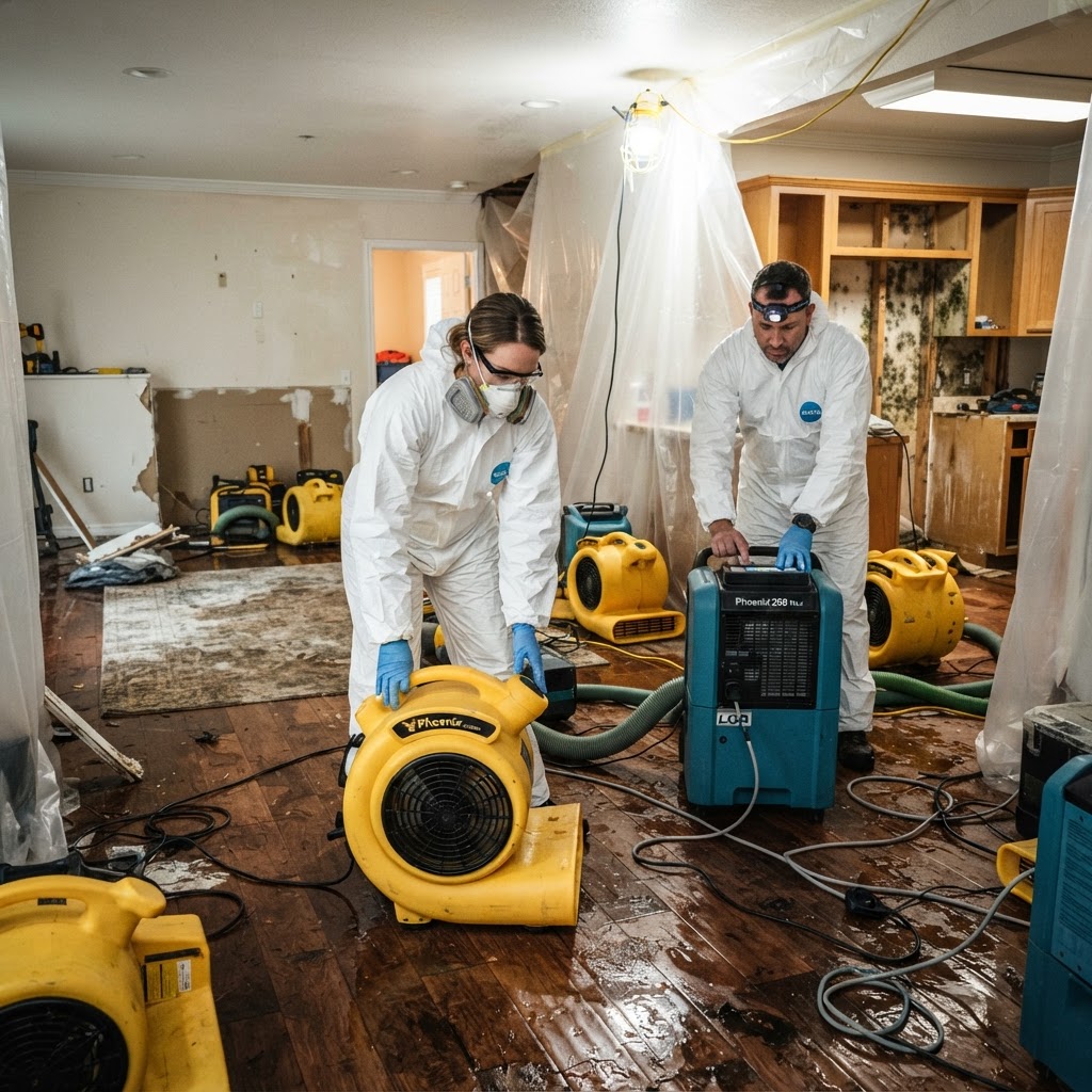 Restoration service technician