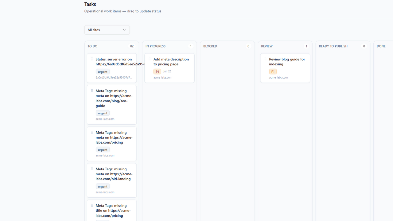 OneClickApexSEO template preview