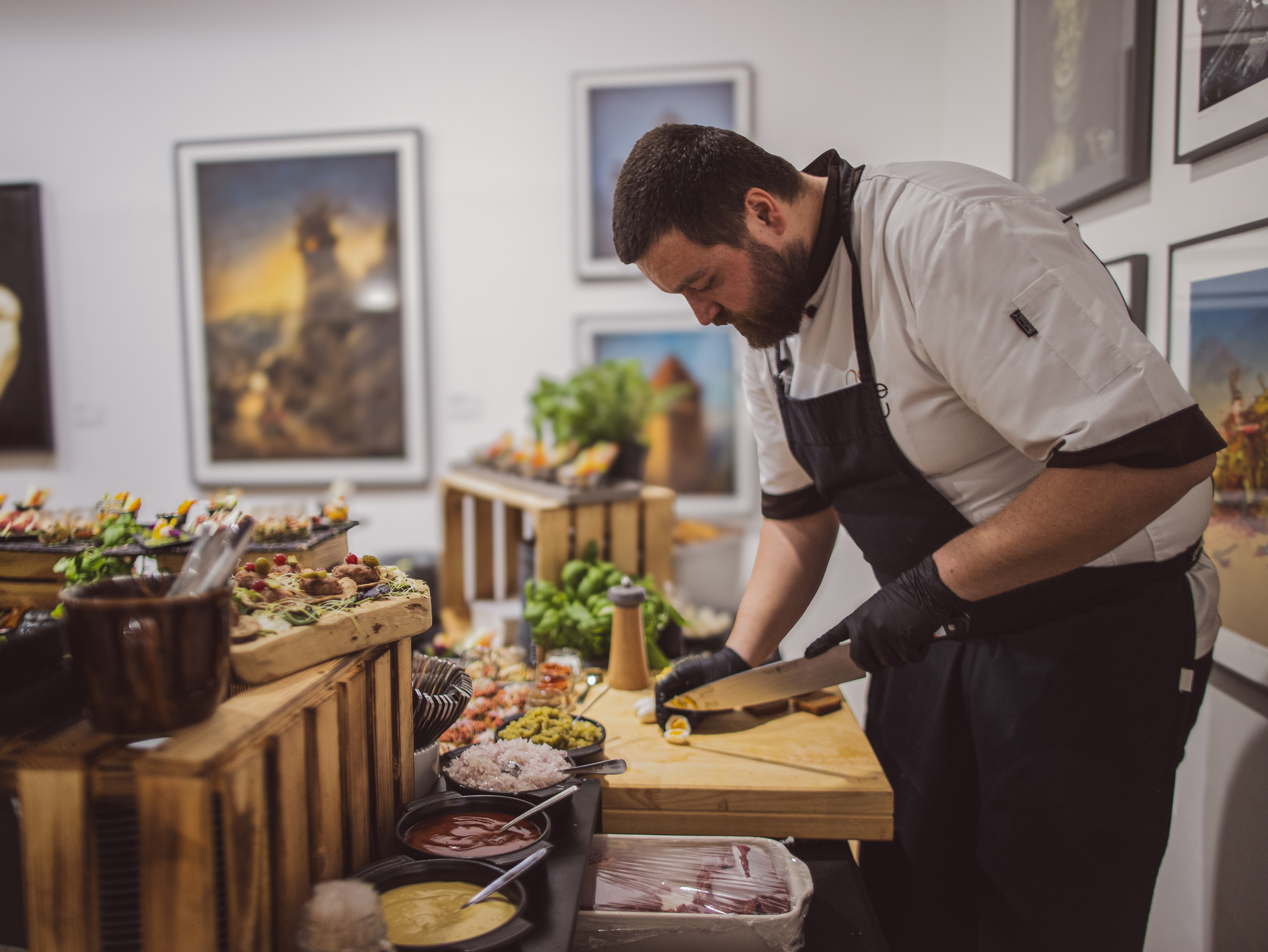 Firemní večírek — příprava cateringu od FoodART Agency