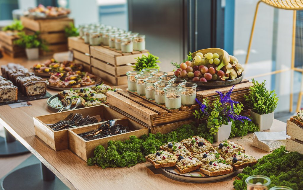 Catering na brunch FoodART — sladké a slané brunchové speciality