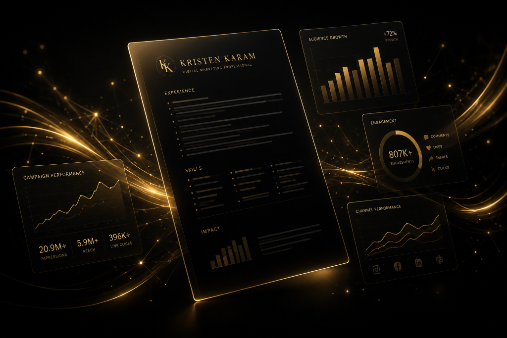 Resume document preview