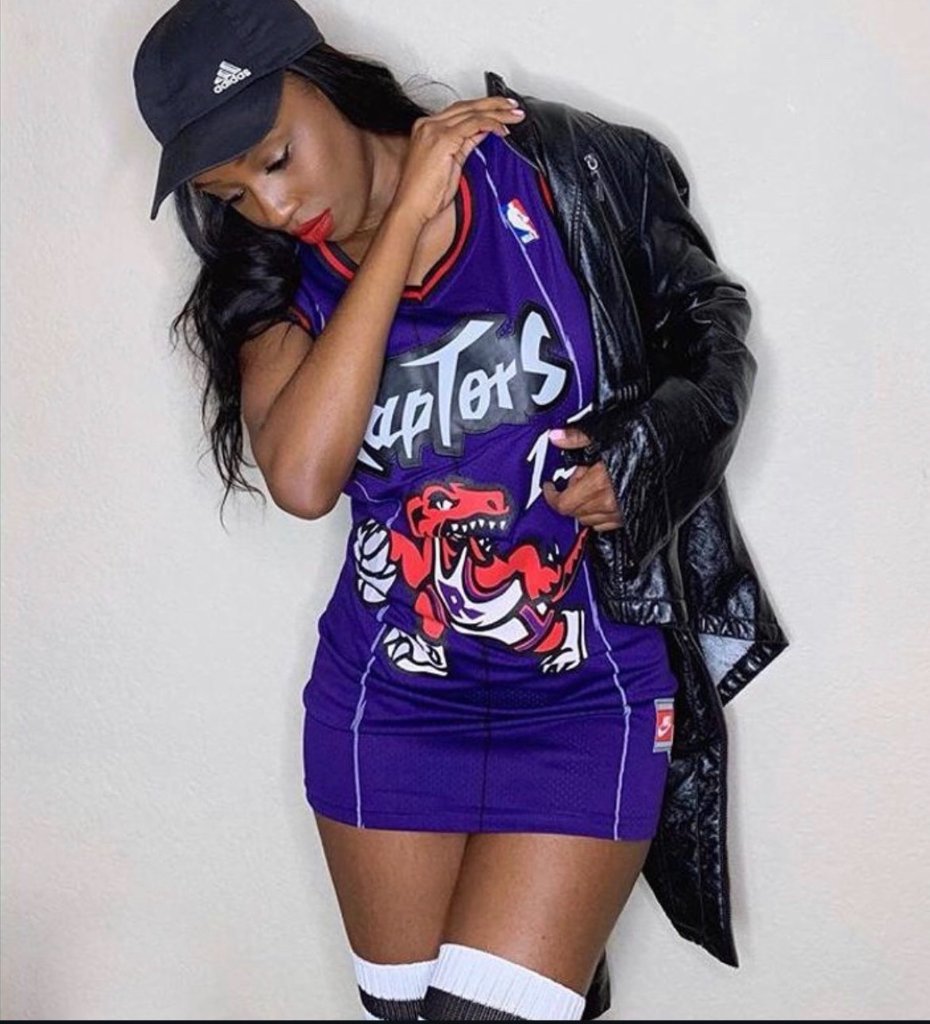 Raptors jersey dress — custom fit and stitched perfectly!