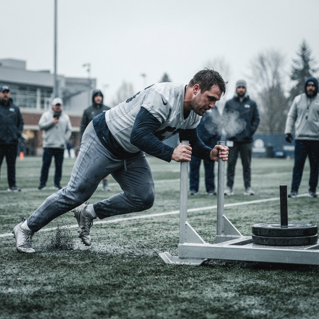 Editorial photograph for Michigan Football ‘showing a lot of love’ to 2028 in-state safety