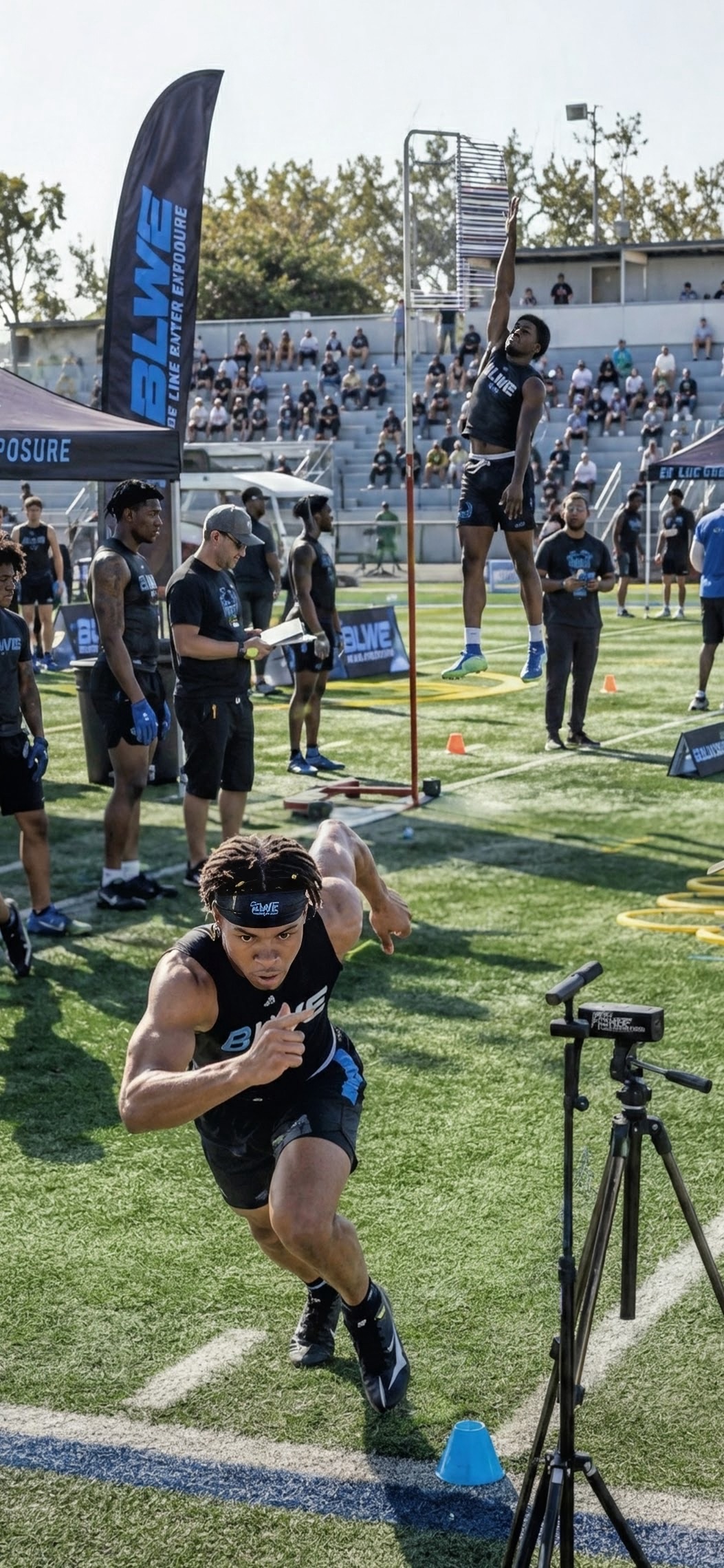 Coach-guided athlete development and recruiting preparation with Be Like Wat3r Exposure